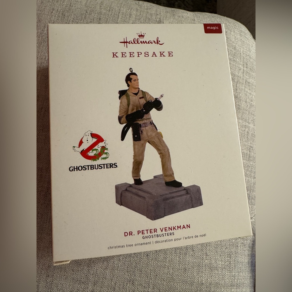 NEW Hallmark Keepsake 2019 Dr. Peter Venkman Ghostbusters Magic